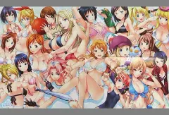 【中古】ポスター ポスター(四つ折り) ヒロイン水着/集合 「ワンピース」 週刊少年ジャンプ 2013年 37・38合併号 綴込付録