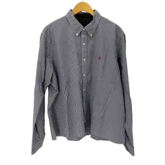 ラルフローレン RALPH LAUREN スモールポニー刺繍 ボタンダウンL/Sギンガムチェックシャツ ボックス メンズ import：XXL 