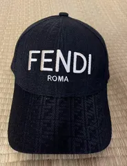 Fendi ロゴ ベースボールキャップ