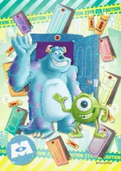 【特価商品】【パズルデコレーション】 Door- the MONSTERSINC.(モンスターズ・インク)-Beyond ディズニー (18.2x25.7cm) ジグソーパズル 108ピース エポック社