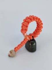 【Φ40.0mm LLサイズ】自転車用ベル(熊鈴)トレンディベル【オレンジ】No.176