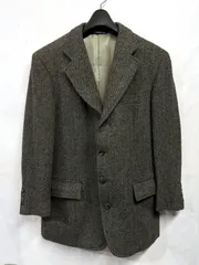 90s ヴィンテージ POLO RALPH LAUREN｜ポロラルフローレン ヘリンボーン ウール テーラードジャケット