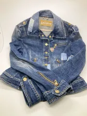 ガリアーノ galliano デニム Gジャン ジャケット スター スタッズ ガリアーノ galliano デニム Gジャン ジャケット スター