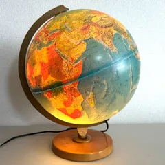 美品✨希少✨コロニアル型ネオクラッシック地球儀 リプルーグル地球儀 コロニアル型 高級 インテリア 大型