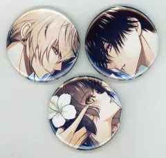 【中古】バッジ・ピンズ(キャラクター) [単品] 市香＆愛時＆契 缶バッジ3個セット 「PS Vitaソフト Collar×Malice -Unlimited- スペシャルステラセット」 同梱特典