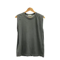 ATON / エイトン | 2023SS | FRESCA SINGLE JERSEY TANK TOP ジャージー タンクトップ | 2 | グレー | レディース