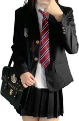 女子高生 制服セット 学生服 スクールブレザー シャツ スカート ネクタイ 制服 4点セット jk制服 中学生 高校生 コスプレ衣装 入学スーツ 大きいサイズ 卒業式 入園式