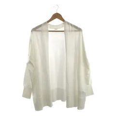 【美品】  MUSE de Deuxieme Classe / ミューズドゥーズィーエムクラス | 2024SS | shake code ショートカーディガン | F | ホワイト | レディース