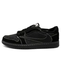 トラヴィス ・スコット　AJ1 ブラックファントム　バンダナ　靴紐 Travis Scott × Nike Air Jordan 1 Low OG SP “Black/Phantom”の