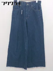 ◇ Simplicite シンプリシテェ カットオフ デニム ジーンズ パンツ サイズS インディゴ レディース  【中古】 【1108300010367】のサムネイル