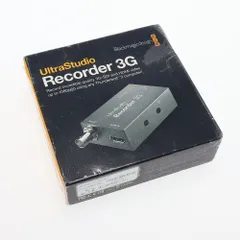 ほぼ未使用品　UltraStudio Recorder 3G Amazon.com: Blackmagic Design UltraStudio Recorder 3G (BM