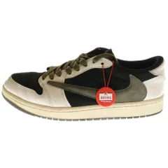 靴 Nike Travis Scotto AJ1 Low Reverse Mocha トラヴィス スコット×ナイキ エアジョーダン1 ロー リバースモカ