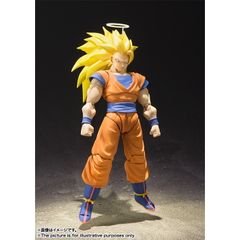 (다시 판매) SHFiguarts (피규아츠) 슈퍼 사이어인 3 손오공 드래곤 볼 Z 완성품 가동 피규어 반다이 스피릿