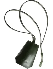 【在庫セール】ICS1 / レディース メンズ キーホルダー アクセサリー ネックレス 首掛け 本革 イタリアンレザー キーケース クロシェット SINCERE] [BLUE