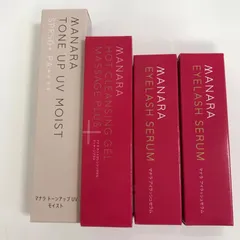 T1179 K MANARA マナラ トーンアップUV モイスト 30g & ホットクレンジングゲル マッサージプラス 30g & アイラッシュセラム 5ml × 2点 計4点セット