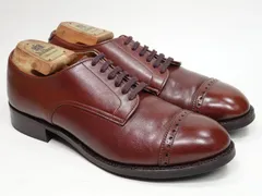 早い者勝ち✨ALDEN オールデン パンチドキャップトゥ ブラウン 7D 2025年最新】alden パンチドキャップトゥの人気アイテム - メルカリ