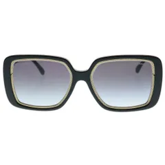CHANEL シャネル エクスクルーシブ チェーンモチーフ スクエアシェイプ サングラス アイウェア メガネ ピンク 71709A CHANEL - CHANEL シャネル エクスクルーシブ チェーンモチーフ