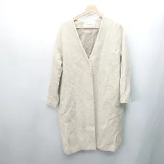 ■ NATURAL BEAUTY BASIC 長袖 コート サイズS ベージュ レディース E  【1408060018666】