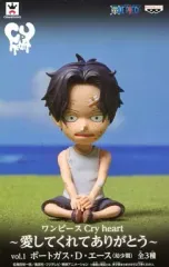 【中古】フィギュア ポートガス・D・エース(子供) 「ワンピース」 Cry heart～愛してくれてありがとう～vol.1