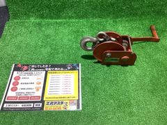 （株）ナベヤ NBKウインチ D530 ブレーキ付 手動ウインチ（カ-12）