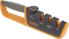 包丁研ぎ器 Smith's Adjustable Manual Knife Sharpener 50264 2段階ナイフシャープナー グレー イエロー