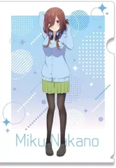 【中古】クリアファイル デザイン08.中野三玖B A4クリアファイル 「五等分の花嫁∽」