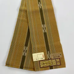 最終値下げ　本場琉球　ミンサー織　半幅帯　ベージュ色　used 5278612700_1080x.jpg?v=1740707913