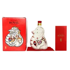 サントリー　ローヤル　ウィスキー　干支　丑年　牛　2009年　陶器 干支ボトル SUNTORY ROYAL WHISKY 丑歳