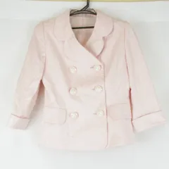 『USED』銀座マギー セットアップ コットン/ポリエステル レディース ピンク エレガント リッチ