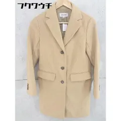 ■ GLOBAL WORK グローバルワーク 長袖 チェスター コート サイズS ベージュ レディース 【中古】 【1102100008333】