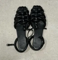 美品 HEREU ヘリュー グルカサンダル レザー ブラック 箱付き 37 HEREU / PESCA レザー グルカサンダル｜DESIGNWORKS (MEN'S