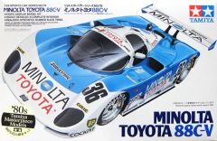 絶版 タミヤ 1/24 タカキュー・トヨタ 88C-V w/カルトグラフデカール