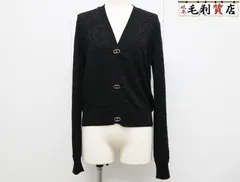 エルメス　カーディガン　シェーヌダンクル　2023 黒　未使用 24110901.jpg