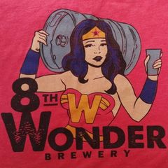 企業・団体　8th wonder brewery　プリントTシャツ　レディースS