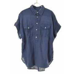 【POLORALPHLAUREN】プルオーバーリネン半袖シャツ