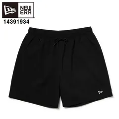 NEW ERA 14391934 ユーティリティー ショートパンツ ブラック ニューエラアウトドア 短パン ストレッチパンツ ハーフパンツ シンプル【ニューエラ 14391934 パンツ ユニセックス 撥水 万能ショーツ スポーツ アウトドア フェス メッシュ