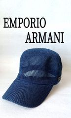 EMPORIO ARMANI ビーニー アルマーニ armani イタリア製 - メルカリ