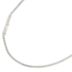 BOTTEGA VENETA (ボッテガヴェネタ) ロゴ刻印 バートップネックレス シルバー 688922のサムネイル