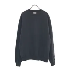 チャンピオン 長袖 スウェット トレーナー M ブラック Champion 裏起毛 メンズ 古着 【240502】