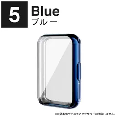 ブルー Galaxy Fit3 本体 保護 galaxy fit 3 ケース galaxy fit 3 カバー ギャラクシーフィット3 ケース ギャラクシーフィット3 カバー TPU ソフトケース ソフトカバー スマートウォッチ スクリーンのサムネイル