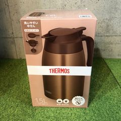 C8671 【未使用品】THERMOS サーモス ステンレスポット 1.5L ブラウンゴールド TTB-1501 魔法びん構造 保温保冷