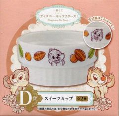 [중고]접시·찻잔(캐릭터) 칩 & 데일 스위트 컵 [이치반 쿠지 디즈니 캐릭터즈~Happiness Tea Party~] D상