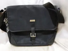 BURBERRY BLACK LABEL バーバリーブラックレーベル ショルダーバッグ ノバチェック ブラック バッグ