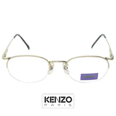 【新品・未使用・アンティーク】メガネ KENZO ケンゾー KE2822 ナイロール ユニセックス 人気ブランド 有名ブランド 正規品のサムネイル
