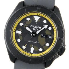 セイコー　SEIKO　メンズ腕時計　セイコー5　スポーツ　ワンピースコラボレーション限定モデル　サンジ　SBSA155　自動巻　デイデイト　ONE PIECE