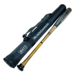 中古品　ブラックキャノンMAX ゼット ZETT ブラックキャノンMAX 一般軟式用 バット カーボン