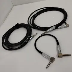 【16650】　ケーブル3本セット MOGAMI 2524 LS 3mギターシールド　LS 3メートル シールドダブル 2メートル