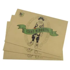 【中古】紙製品(キャラクター) 緑谷出久 オリジナルキャラ封筒(3枚入り・同柄) 「僕のヒーローアカデミア×文房具カフェ2017」