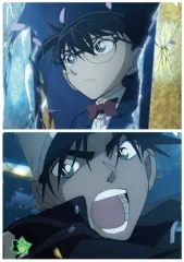 【中古】クリアファイル A.コナン＆平次＆キッド＆和葉 場面写クリアファイルセット 「名探偵コナン 100万ドルの五稜星」