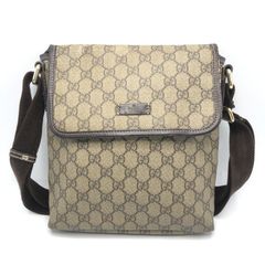 【中古】GUCCI GGスプリーム ショルダーバッグ 223666 ブラウン グッチ[10]のサムネイル